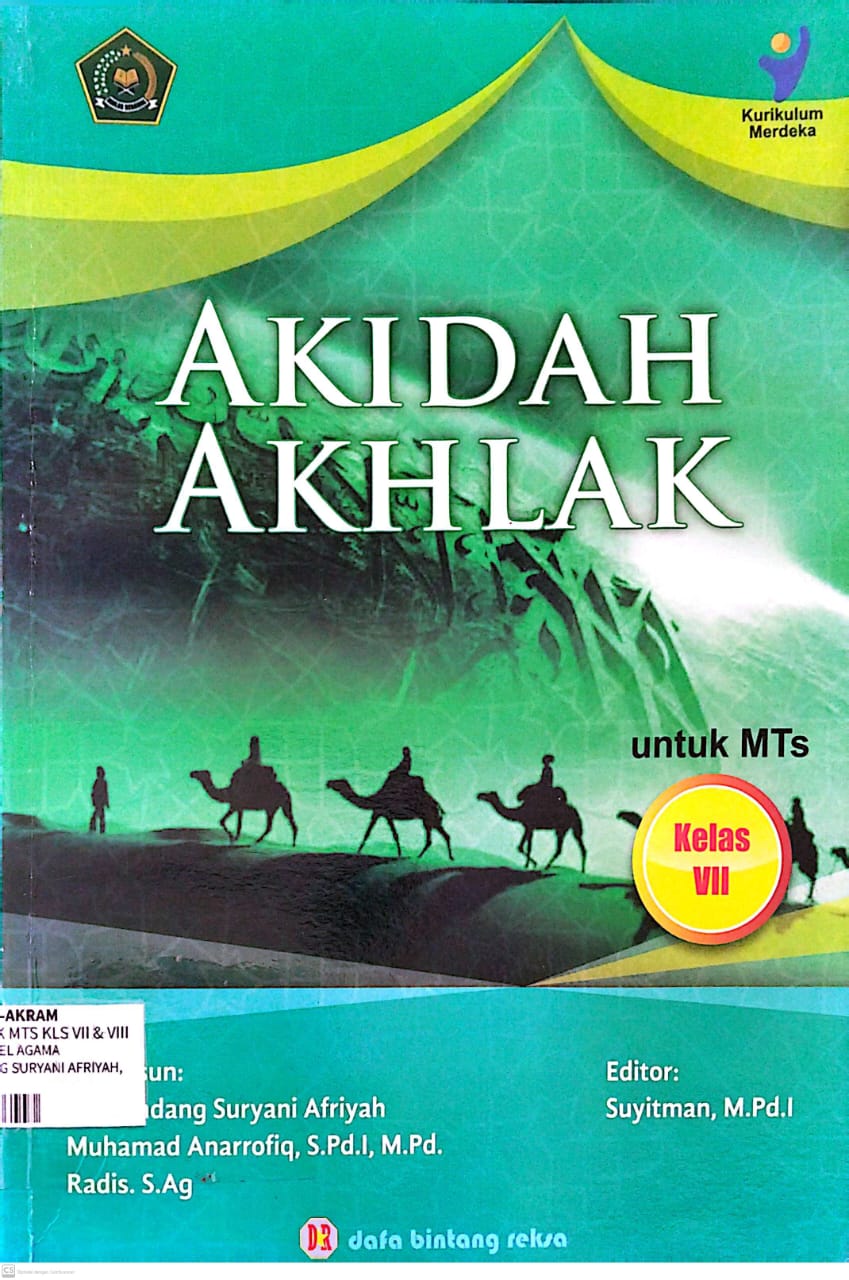 Akidah Akhlak untuk MTs Kls VII & VIII & IX